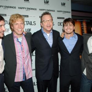 Tom Arnold Jesse Bradford Steve Coogan Jason Ritter and Don Roos at event of Happy Endings 2005