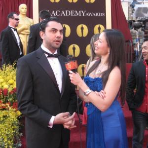 Mohamed Karim at the Oscars 2010.