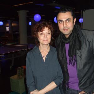 Susan Sarandon and Mohamed Karim New York