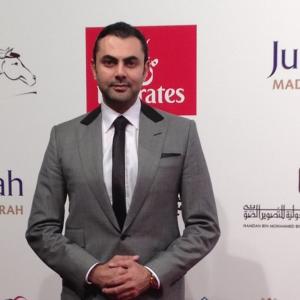 Mohamed Karim at the 2012 Dubai Film Festival .