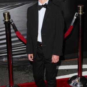 Steele Stebbins at red carpet premiere of Haunted House 2