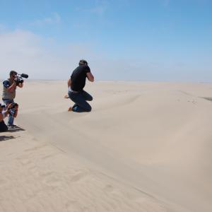 Dune Diving in Namibia