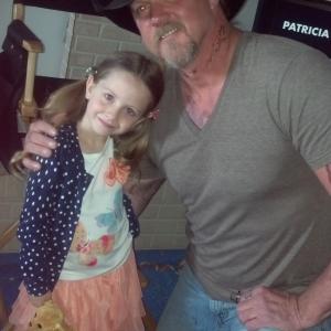 Shiloh Nelson and singer Trace Adkins