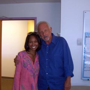 Hope Harris with producer Lester Berman