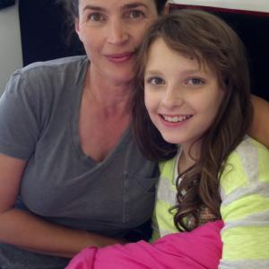 Witches of East End set with the beautiful Julia Ormond and young Ingrid Rachel Rose Lynch