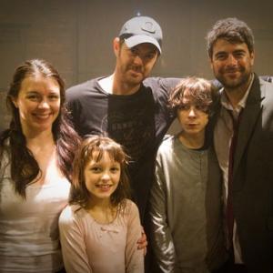 My fantastic Shadow Lurkers set family with the amazing Andrews Jenkins Director!