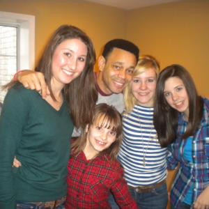 Working with acting coach Lane Napper (Nickelodeon) ... and her three sisters!
