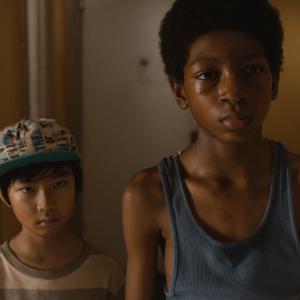 Still of Skylan Brooks and Ethan Dizon in The Inevitable Defeat of Mister amp Pete 2013