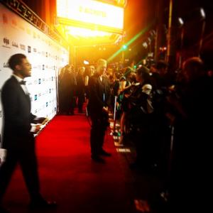 Joshua Triplett on the Red Carpet for Bravo Girlfriend's Guide to Divorce at the Ace Theater.
