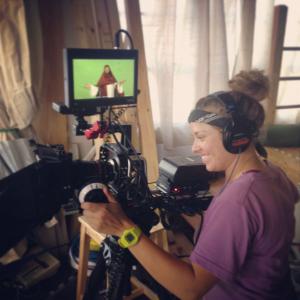 Shooting with Jesus Camera Operator for Its Supernatural