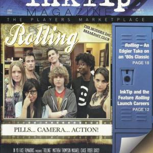 On the cover of Inktip Magazine