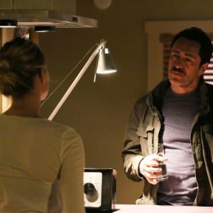 Still of Demian Bichir and Diane Kruger in The Bridge (2013)