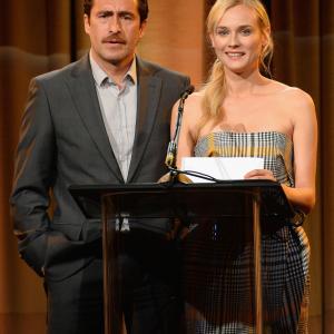 Demian Bichir and Diane Kruger