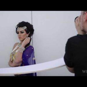 Behind the scenes for Imats Vancouver- Featured Model