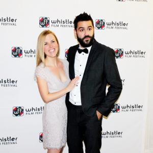 Tianna Nori & Mark Matechuk at event of The 15th annual Whistler Film Festival for the premiere of 'The Sublet'.