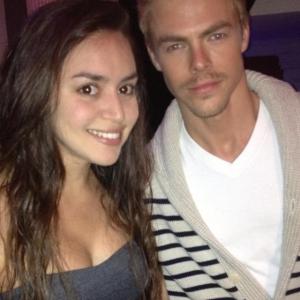 Krystal with Derek Hough at the Dancing With The Stars Season 16 Wrap Party