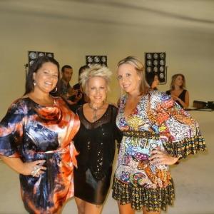 On set of Lifetimes Double Divas with Cynthia Decker and Molly Hopkins