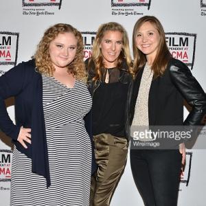 Danielle Macdonald, Amy Berg, and Sarah Sokolovic at Film Independent screening of 'Every Secret Thing'.