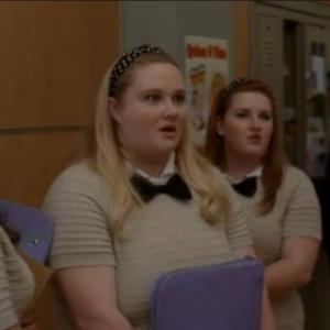 Sabrena NoMani Danielle Macdonald and Kate Brochu In Glee Season 2 Episode 18 Born this way