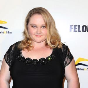 Danielle Macdonald at the Los Angeles premiere of 'Felony'.
