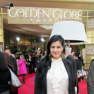 Ivone Reyes at the 70th Annual Golden Globe Awards at the Beverly Hilton Hotel on Sunday Jan 13 2013