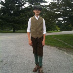 Christian Golec as young Tom Thomson in The West Wind