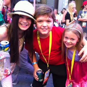 Isabella Cramp, Landry Bender, Cole Jenson Variety Power of Youth Event