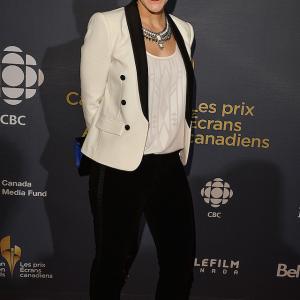 Luvia Petersen at the Canadian Screen Awards 2014