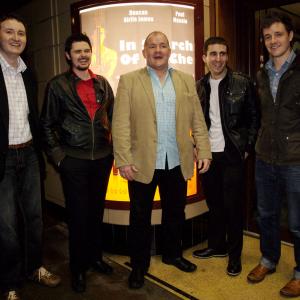In Search Of La Che Premiere at the Glasgow Film Theatre (L-R) Chris Quick, Andy S. McEwan, Duncan Airlie James, Mark D. Ferguson & Paul Massie