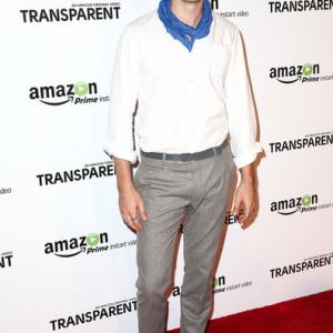 Oliver Edwin at the Transparent premiere 2014