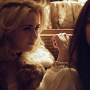 Lillian Solange Beaudoin and Jessica Andres as Maggie and Elle in MALIBU ROAD.