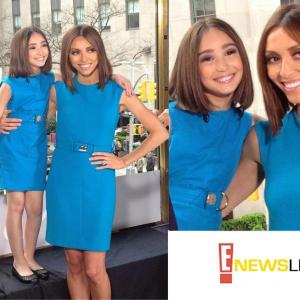 Giuliana Rancic with her Mini Me Francesca Luongo Toddlewood Treatment Episode