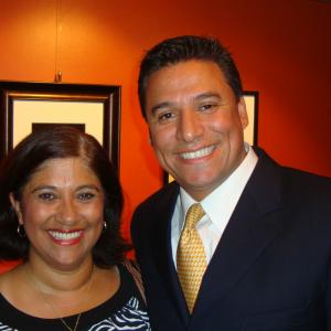 Jose Huizar at the opening of Real Women Have Curves at Casa0101