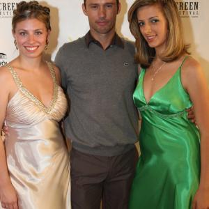 Mariah June with Jeffrey Donovan at the Sunscreen Film Festival in Florida, 2009.