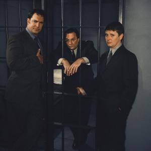 Still of Dave Foley Stephen Root and Patrick Warburton in NewsRadio 1995