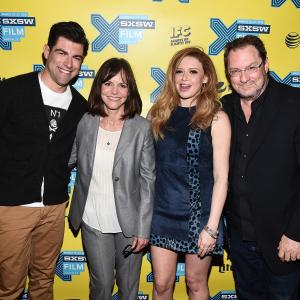 Sally Field, Natasha Lyonne, Max Greenfield and Stephen Root at event of Hello, My Name Is Doris (2015)