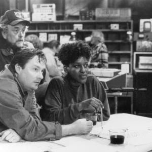 Still of CCH Pounder Stanley Anderson and Stephen Root in RoboCop 3 1993