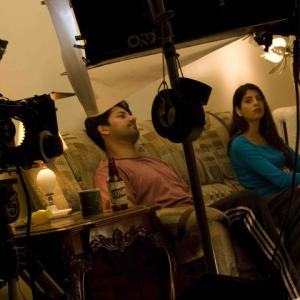 Still of Megha Nabe on the set of Missing Pieces