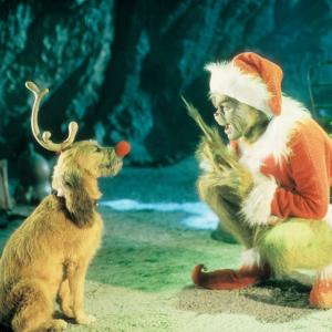 Still of Jim Carrey in How the Grinch Stole Christmas 2000