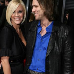 Jim Carrey and Jenny McCarthy at event of The Number 23 2007