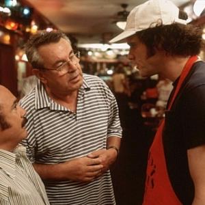 Jim Carrey, Danny DeVito and Milos Forman in Man on the Moon (1999)