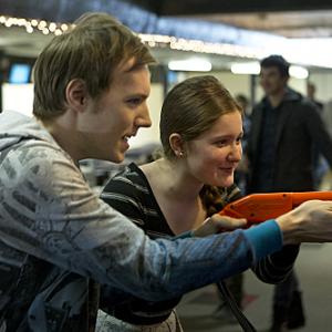 James Allen McCune as Matty with Emma Kenney as Debbie on Show Time's 