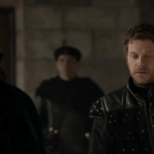 Still from Reign with Drew Moss and Vince Nappo