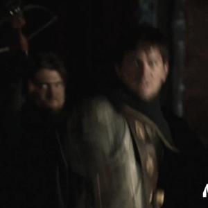 Still from Reign with Drew Moss Torrance Coombs and Vince Nappo