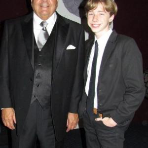 Paul Sorvino and Joey Luthman at the Paul Sorvino Concert in Hollywood 2011