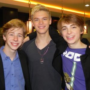 Kenton Duty Dylan Riley Snyder and Joey Luthman at the Joeys 15th Bday Triple J Birthday at Rubiks in Hollywood
