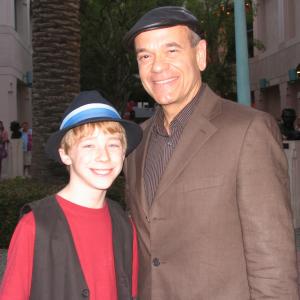 Robert Picardo and Joey Luthman at the Premiere of Raven June 2009