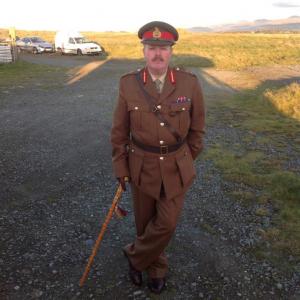 First picture of UK actor Steve McTigue from the set of the new Hollywood Feature Film Jack The Giant KillerIn this film Steve plays the part of General OShauncey the Head of the Army unit brought in to fight the Monster