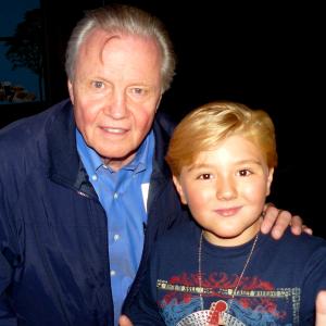 Zachary Alexander Rice and Jon Voight at the Autism is Awesomism The Miracle Project wwwzacharyalexanderricecom