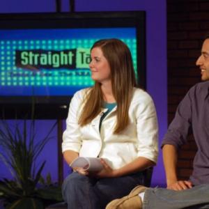 Nicholas Barrera and Ashley Sutton. Hosts of STRAIGHT TALK 2010